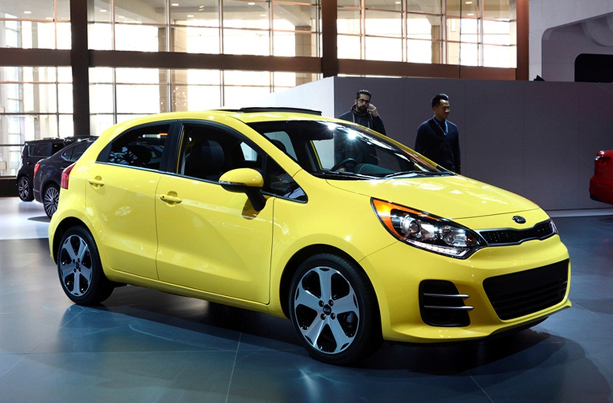 He lo ban nang cap Kia Rio 2016 tai Chicago Auto Show